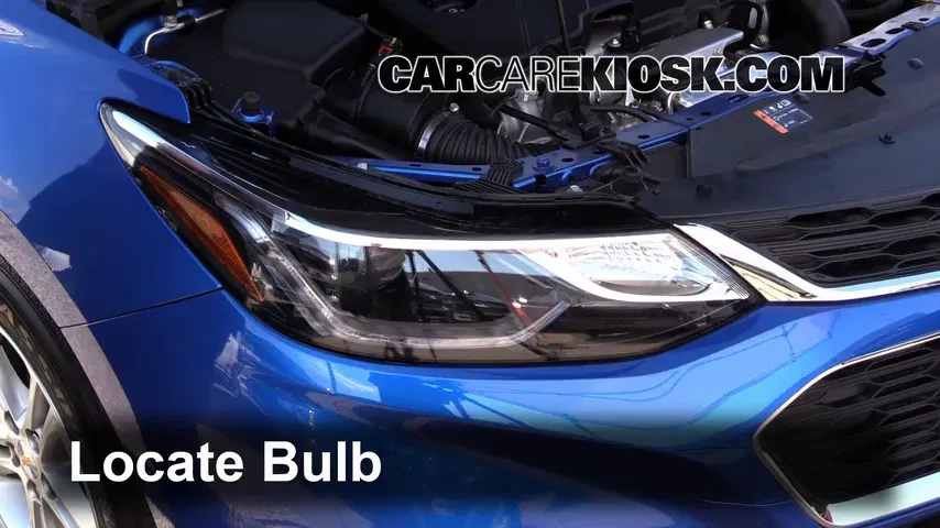 2016 Chevrolet Cruze LT 1.4L 4 Cyl. Turbo Lights Parking Light (replace bulb)